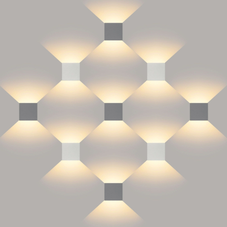 1548 TECHNO LED WINNER белый Уличный настенный светодиодный светильник Elektrostandard (a038412)