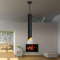 Нарушена упаковка! <383513> Светильник подвесной (подвес) ЭРА PL 17 BK MR16/GU10, черный, потолочный, цилиндр