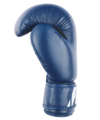Нарушена упаковка! <381361> Перчатки боксерские MARS, ПУ, синий, 4 oz 4680459136664