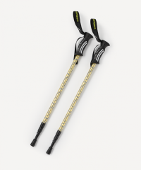 Нарушена упаковка! <772205> Треккинговые палки Travel Pacemaker, 65-135 см, 3-секционные, светло-серый/лайм Berger ЦБ-00004475