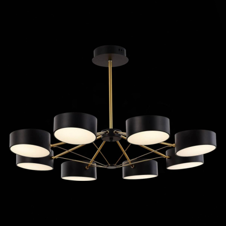 Люстра на штанге диммируемая с пультом ДУ Evoluce Valle SLE6005-402-08