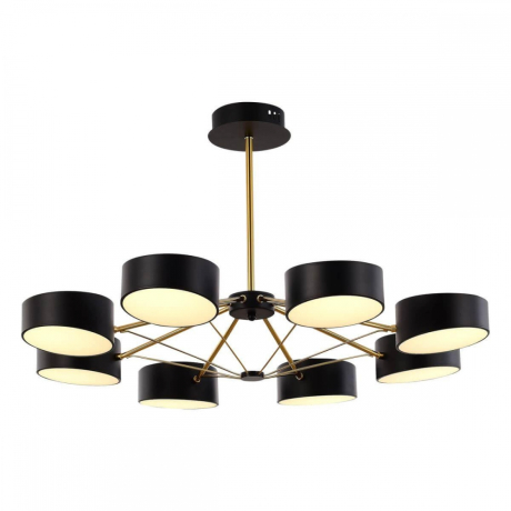 Люстра на штанге диммируемая с пультом ДУ Evoluce Valle SLE6005-402-08