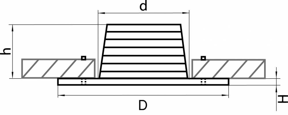 212173 Встраиваемый светодиодный влагозащищенный точечный светильник Lightstar Leddy Cyl