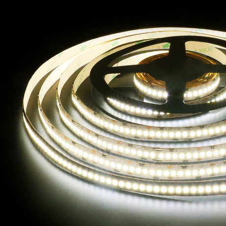 5м. Светодиодная лента белого цвета 4200К 2835, 24W, 12V, 240LED/m, IP20 Elektrostandard (a050175)