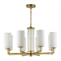 Люстра подвесная со светодиодными лампочками E27, комплект от Lustrof. №384133-644042