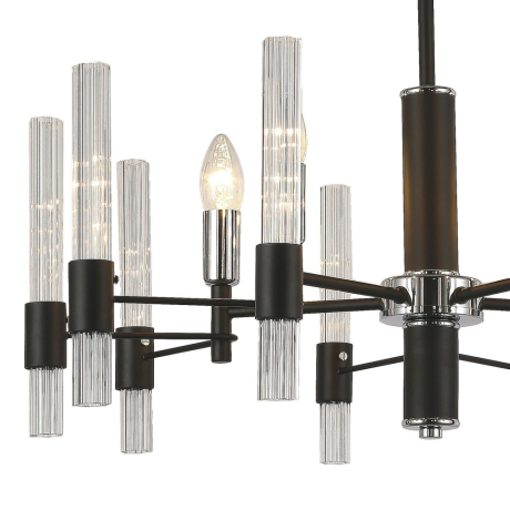 Подвесная люстра с лампочками F-Promo Supreme 2490-5P+Lamps E14 Свеча