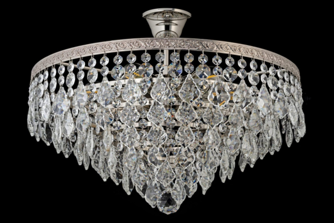 Потолочная люстра с лампочками Arti Lampadari Castellana E 1.3.46.602 N+Lamps