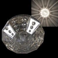 Встраиваемый светильник Sneha  7192/H G9 CR+YL