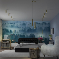 Подвесной светильник со светодиодной лампочкой GU10, комплект от Lustrof. №299977-647184