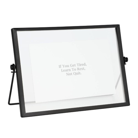 423005 Фоторамка RENABIE, L205, B12, H153, сталь, стекло, черный Eglo