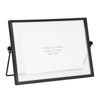 423005 Фоторамка RENABIE, L205, B12, H153, сталь, стекло, черный Eglo