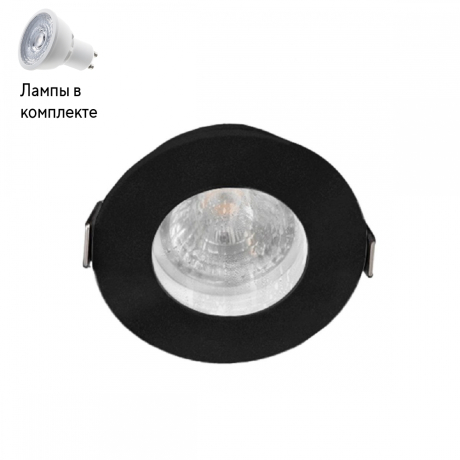 Светильник точечный с Led лампочками в комплекте CRYSTAL LUX CLT 045C1 BL IP44+Lamps