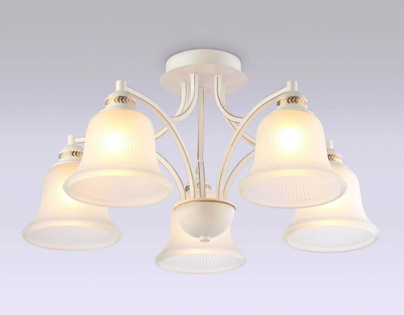 Потолочная люстра с лампочками Ambrella light TR3050+Lamps