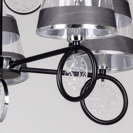 Люстра подвесная с лампочками DeMarkt 448014905+Lamps