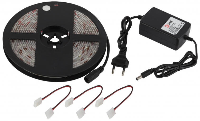 5050kit-14,4-60-12-IP65-6500-5m ЭРА Комплект светодиодной ленты 5050kit-14,4-60-12-IP65-6500-5m Б0043068
