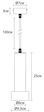 Нарушена упаковка! <444893> Подвесной светильник Arte Lamp Ran A3147SP-1BK