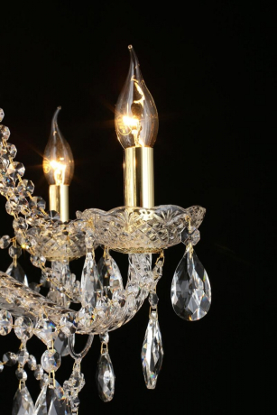 Люстра подвесная со светодиодными лампочками E14, комплект от Lustrof. №300027-657190