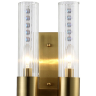 Бра Crystal Lux OTONO AP2 BRASS/TRANSPARENTE