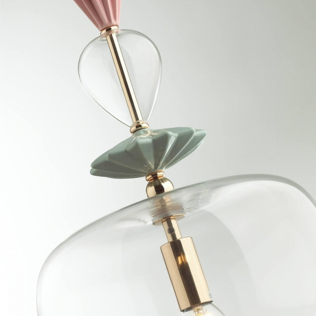 Подвесной светильник со светодиодной лампочкой E14, комплект от Lustrof. №277453-624558