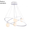 Люстра с пультом и с лампочкой Ambrella light FL66321+Lamps