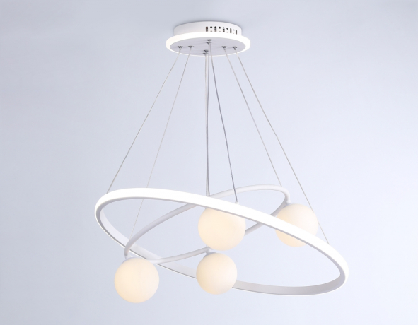 Люстра с пультом и с лампочкой Ambrella light FL66321+Lamps