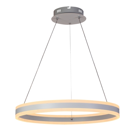 Подвесная диммируемая люстра с пультом ДУ Profit Light 6036/1 WHT 136W