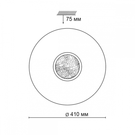 Накладной светильник Sonex Lazana 2074/DL