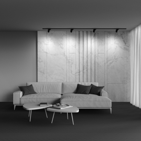 Накладной светильник Maytoni Technical Onda TR007-1-12W4K-B-1