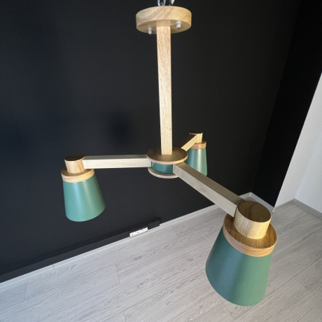 Люстра на штанге Imperiumloft Prop White prop01