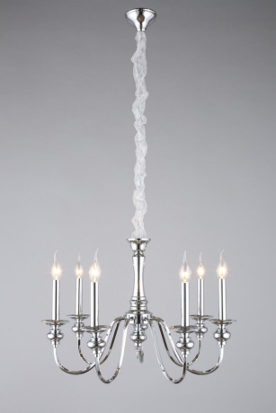 Люстра подвесная со светодиодными лампочками E14, комплект от Lustrof. №230015-657192