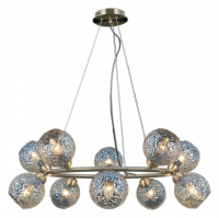 Подвесная люстра ILLUMICO  IL0452-10PSQ-79 AB