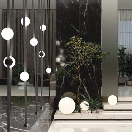 Накладной светильник Maytoni Technical Luna TR125B-10W4K-B