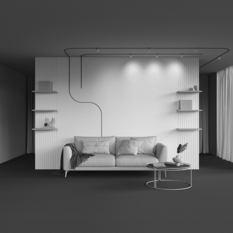 Светильник на штанге Maytoni Technical Focus Led TR187-1-9W3K-M-BW