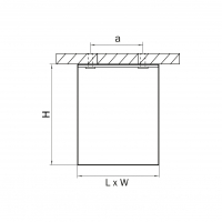Нарушена упаковка!  <134855> 212639 Светильник точечный накладной под заменяемые галогенные или LED лампы Lightstar Monocco