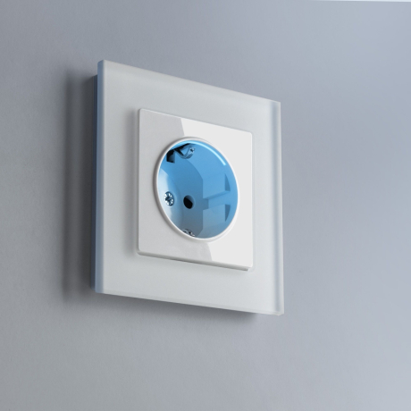 Розетка с заземлением, без рамки Werkel белый W1171401