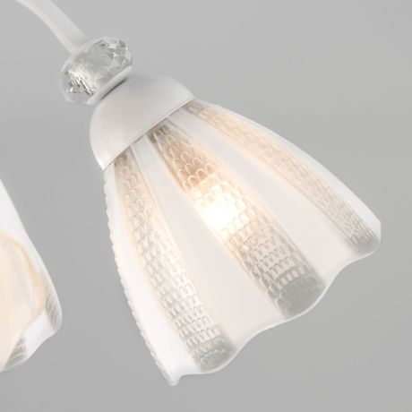 Потолочная люстра Eurosvet Floranse 30155/5 белый a045310