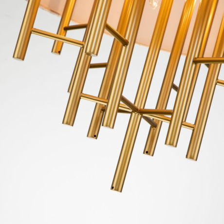 Люстра с лампочками, подвесная, комплект от Lustrof. №332965-617232