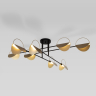 Потолочный светильник 70148/8 черный/золото Eurosvet (a062043)
