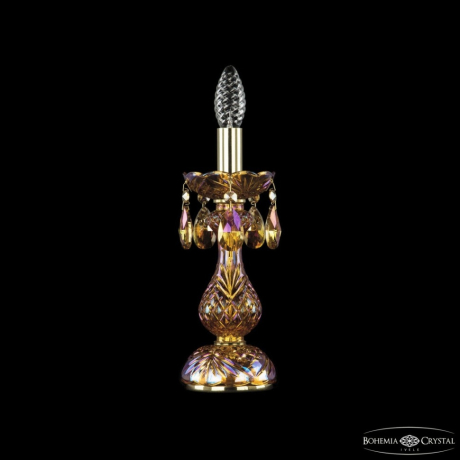 Настольная лампа Bohemia Ivele Crystal 1402 1402L/1-31 G M777