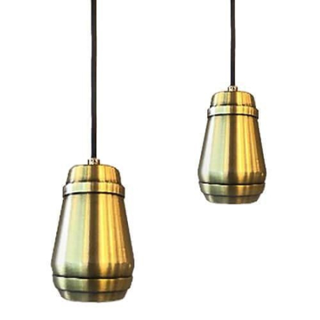 Светильник подвесной с Led лампочками в комплекте Italline Leo SP 6264 brass+Lamps