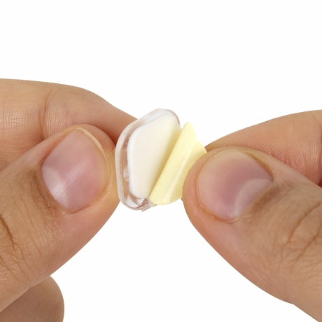 Нарушена упаковка!  <672484> Крючки самоклеящиеся для гирлянд и проводов 1,5х1,5см, КОМПЛЕКТ 36 шт., LAIMA Home, 608796 (608796)