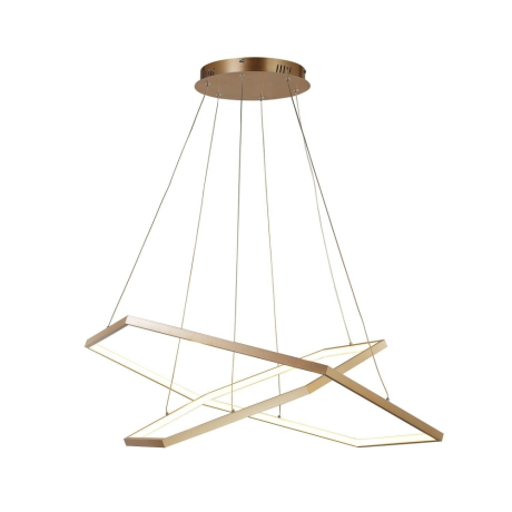 Подвесная светодиодная люстра Favourite Hexagon с поддержкой Алиса 2103-14P-A