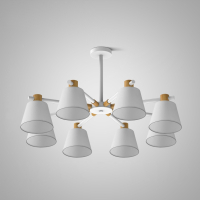 Люстра на штанге Natura A WHITE 8 ImperiumLoft NATURAAW01 (177988-26)