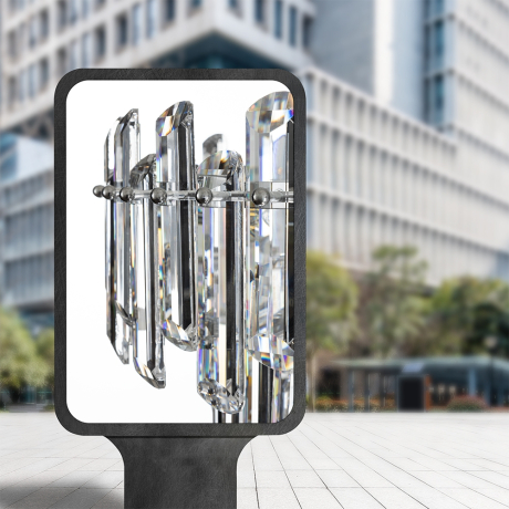 Каскадная люстра со светодиодными лампочками E14 , комплект от Lustrof. №444831-622994