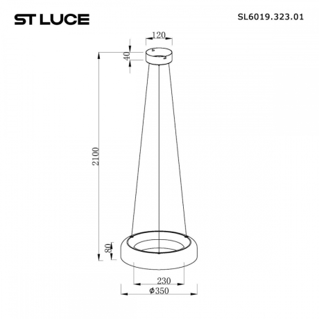 Подвесной светильник ST-Luce Foray SL6019.323.01