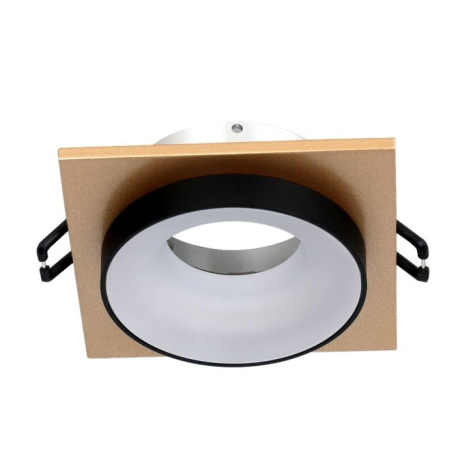 Встраиваемый светильник с лампочкой  Favourite Diversa 2887-1C+Lamps Gu10