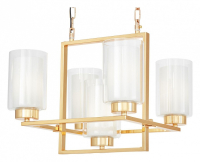 Подвесная люстра LUMINA DECO Lino LDP 1239-5 F.GD