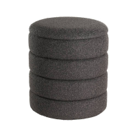 424124 Пуф AMPAHAKA (комп.из 2шт.), H445, ?400, полиэстер, серый Eglo