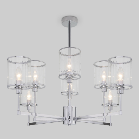 Люстра на штанге Eurosvet Inari 60144/8 хром