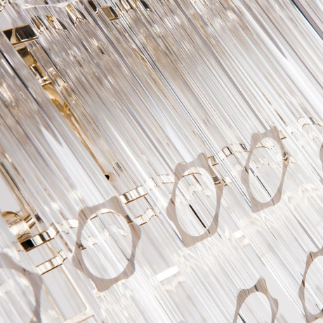 Подвесная люстра в спальню с 5 LED лампами. Комплект от Lustrof №193218-709171